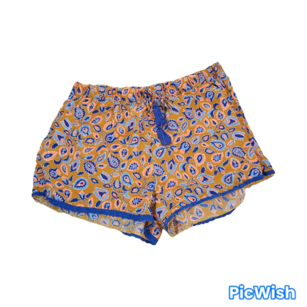 Aerie bohemian paisley silky sleep shorts